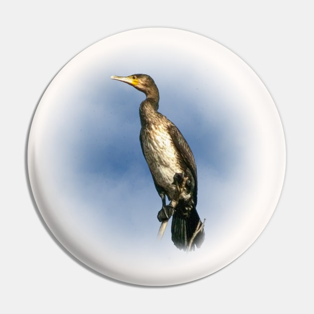 Cormorant Pin by Guardi