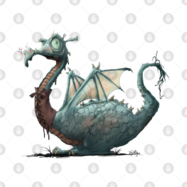 Clueless dragon by Tony Morgan