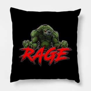 Barbarian Rage Pillow