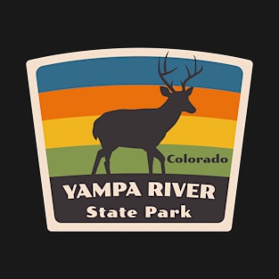 Yampa River State Park Colorado Roaming Deer T-Shirt