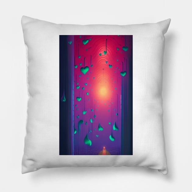 And The Universe Said I Love You Because You Are Love Pillow by ShopSunday