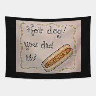 Hot Dog You Did It! Tapestry