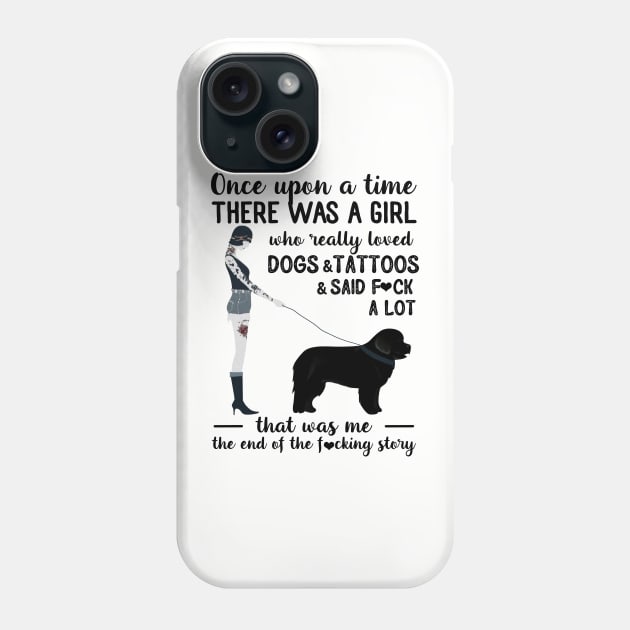 Dogs And Tattoos Phone Case by maexjackson