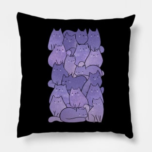 Cute space cats illustration Pillow