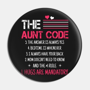 The aunt code Pin