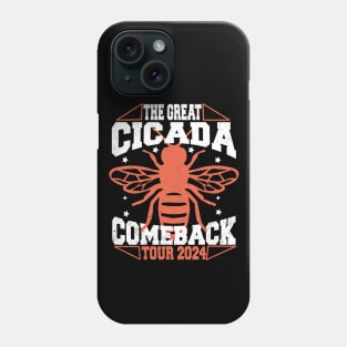 The Great Cicada Comeback Tour 2024 Phone Case