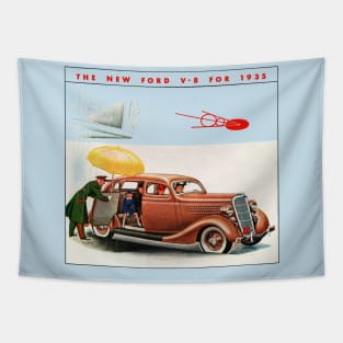 1935 FORD V8 - advert Tapestry