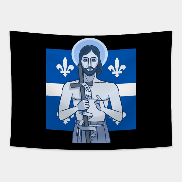 Saint Jean Baptiste Day Tapestry by Noseking