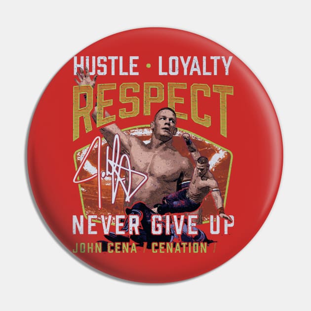 John Cena Cenation Respect Pin by MunMun_Design