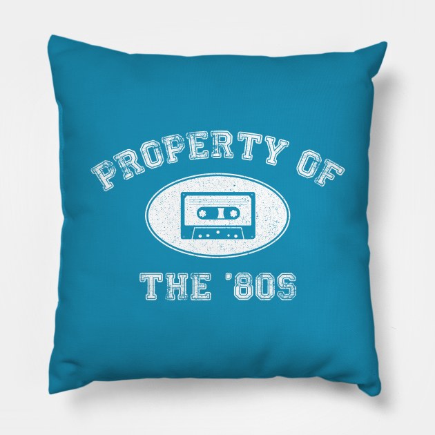 Property of the 80s Pillow by Rock Tops (& More)