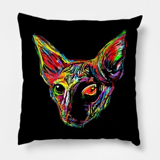 Sphynx cat Love Pillow