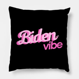 Biden Vibe Retro Pink USA Election Vote for Joe 2020 Pillow