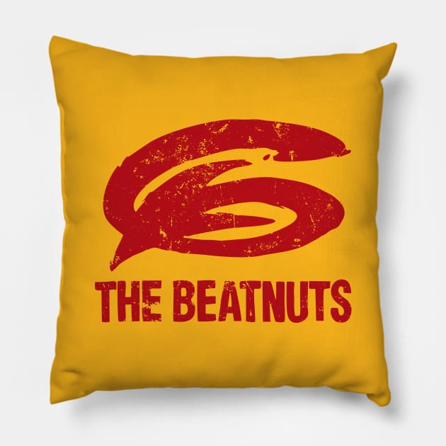 The Beatnuts Pillow by The Bing Bong art