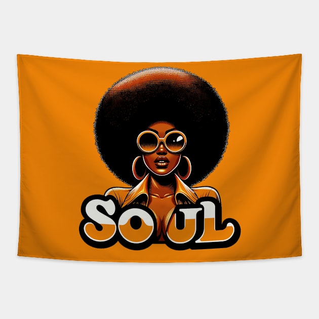 Soul Woman Tapestry by UrbanLifeApparel