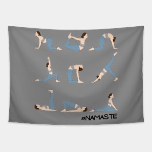 Namaste Yoga Tee Tapestry