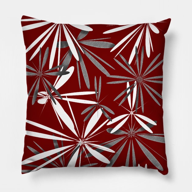 Floral motif. Pillow by Evgeniya