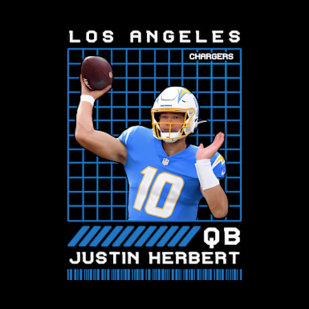 Justin Herbert - Qb - Los Angeles Chargers by caravalo