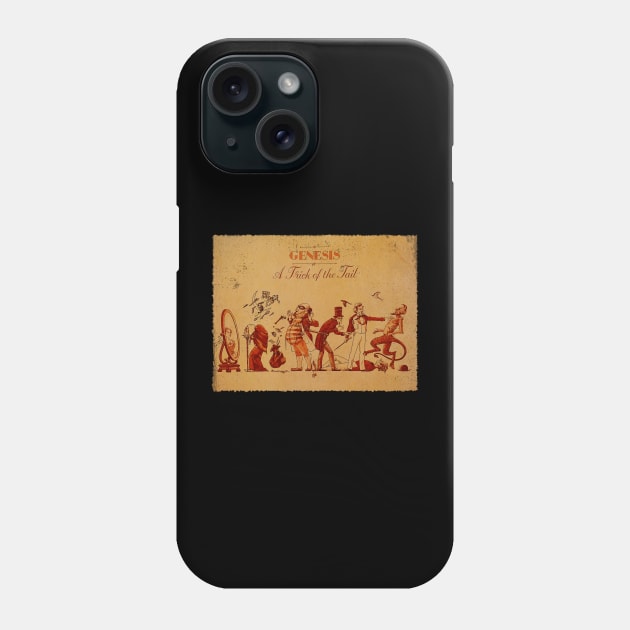 Abacab Groove - Rock Out with This Iconic Genesis Inspired T-Shirt Phone Case by Silly Picture