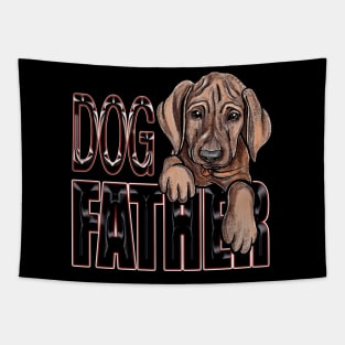 Dog Father Tapestry