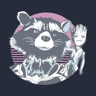 Rocket Racoon x Groot T-Shirt