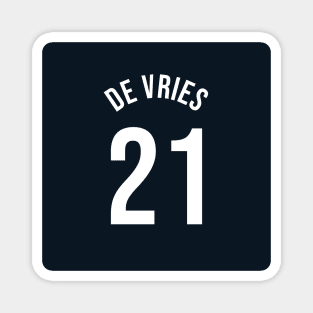 De Vries 21 - Driver Team Kit 2023 Season Magnet