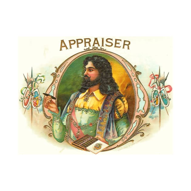 Appraiser - Vintage Cigar Box Illustration by Naves