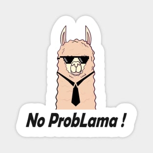 No Problama Lama Meme Magnet