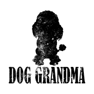 Poodles Dog Grandma T-Shirt