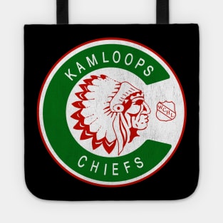 Defunct Kamloops Chiefs Hockey WCHL 1973 Tote