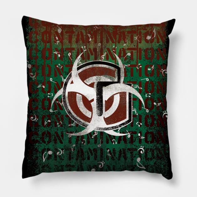 Glencoe High 2019 Competition Design (2 sided) Pillow by GlencoeHSBCG