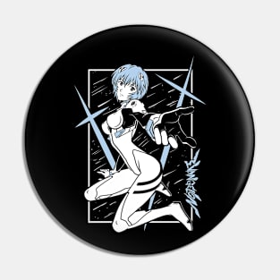 Evangelion Rei ayanami Pin