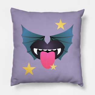 Vampire Kisses the Night - MIDNIGHT Pillow