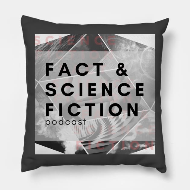 Fact and Science Fiction Cover Art Pillow by Fact and Science Fiction