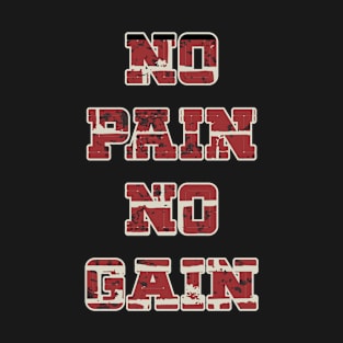 No pain no gain T-Shirt