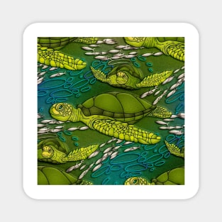 Sea Turtles Magnet