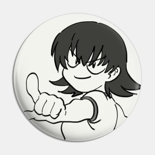 I draw smug tomo pointing / azumanga daioh meme Pin