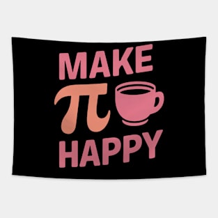 make pi coffee happy Tapestry