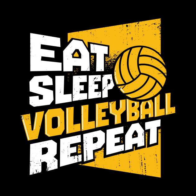 Eat Sleep Volleyball Repeat by Dolde08