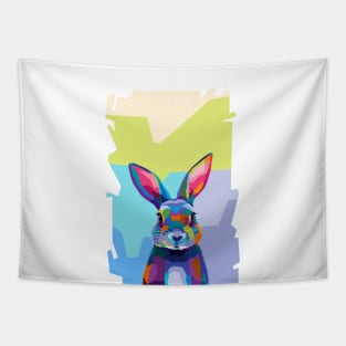 Rabbit Wpap Art Tapestry