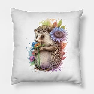 Hedgie Bloom Pillow