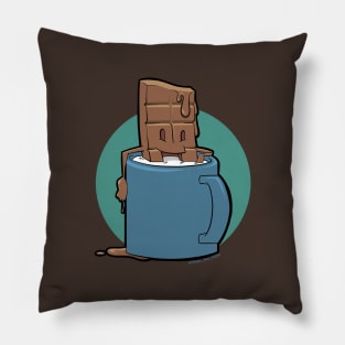 hot chocolate Pillow