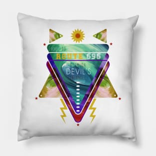 bermuda devil's triangle Pillow