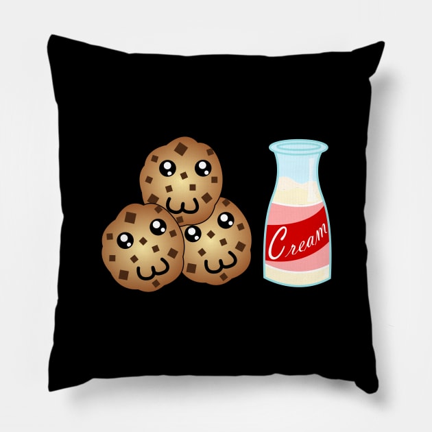 Cookies & Cream Pillow by traditionation