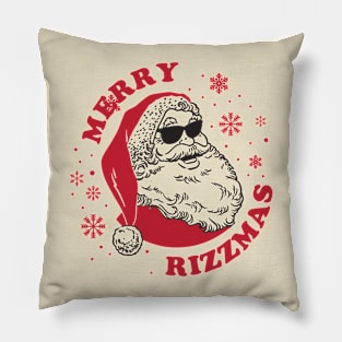 Merry Rizzmas - Santa Pillow