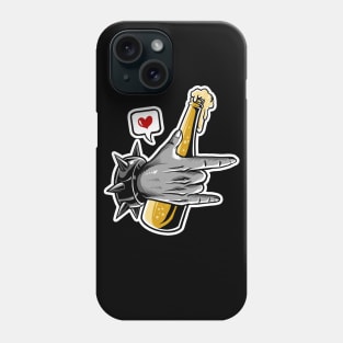 rock and beer Phone Case