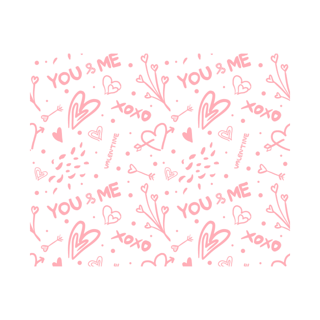 You & Me Valentine by purplegorilladesign23@gmail.com