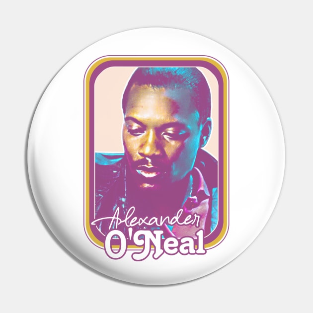 Alexander O'Neal /// 80s Retro Fan Design Pin by DankFutura