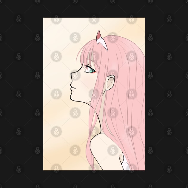 Darling in the Franxx: zero two by Labcoffee