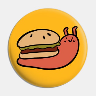 Hamburger Snail Pin