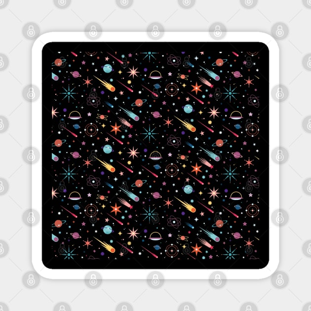 Truntless Meteora Pattern Magnet by Truntlessart